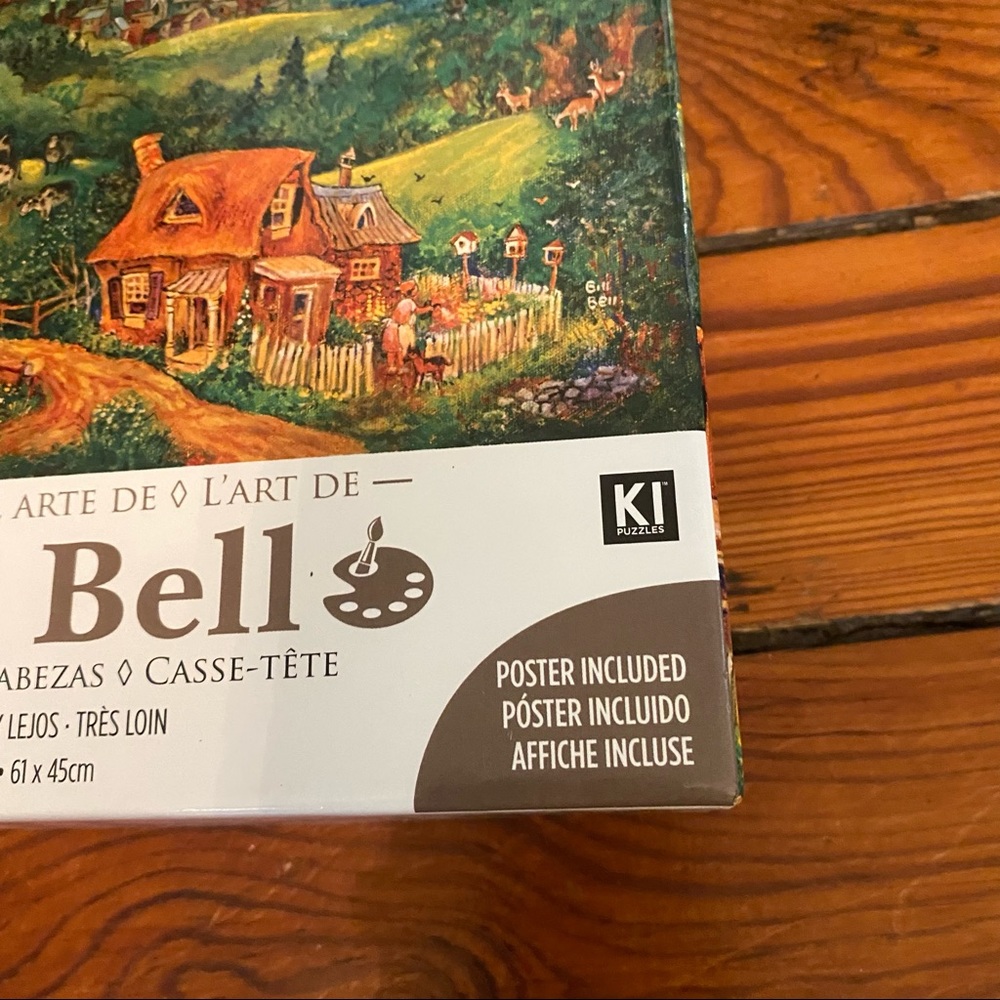 Bill Bell Far Away Jigsaw Puzzle 300 Piece Puzzle NIB - Picture 6 of 10
